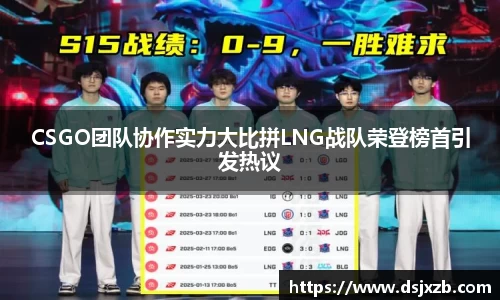 CSGO团队协作实力大比拼LNG战队荣登榜首引发热议